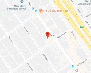 Google Map showing the Westside Therapy office location.